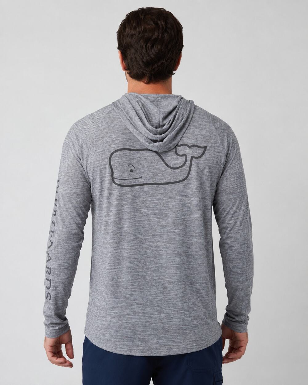 Vineyard Vines Performance Lightweight Hoodie Gray Medium